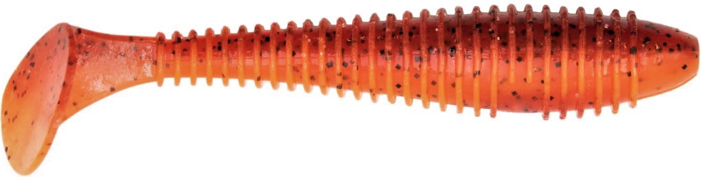 Keitech Fat Swing Impact Swimbait 4.8in Green Pumpkin PP 5pk for